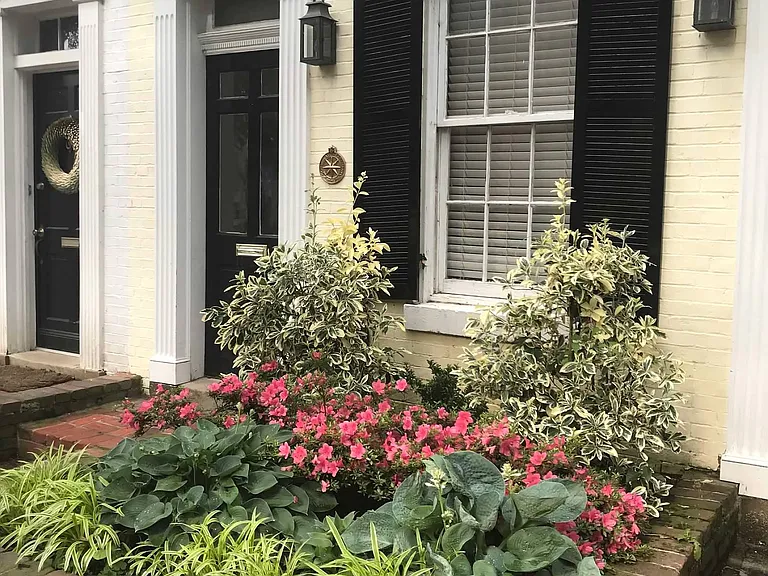 Garden and Apartment Entrance