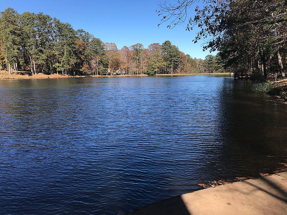 Private lake views
