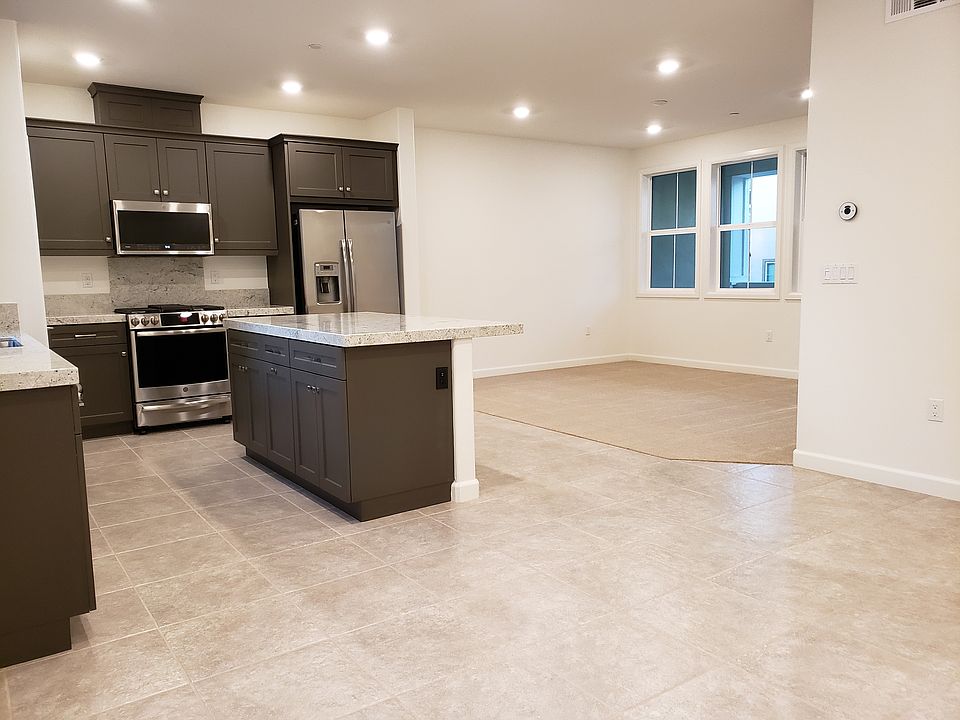 Dining Room, Kitchen, and Living Room