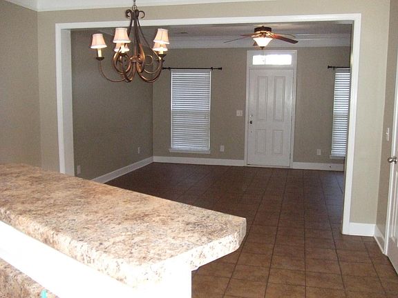 kitchen, dining, living room