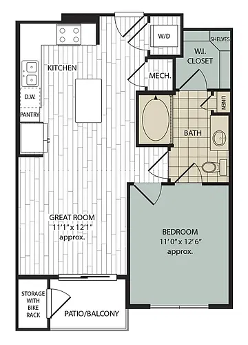 Floor plan A2