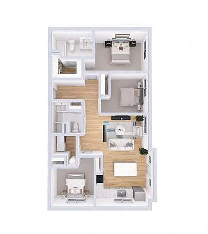 Floor plan The Broadway