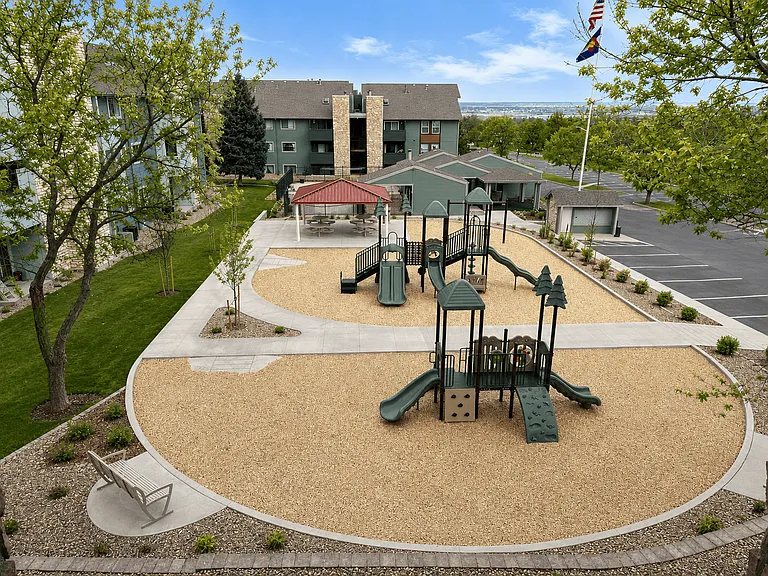 Two Playgrounds at Hilltop View Apartments