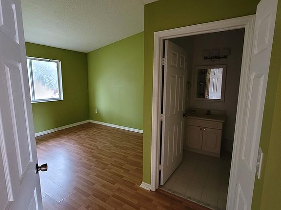 Master bedroom with bathroom.