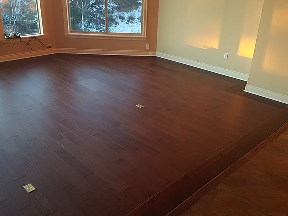Main Floor, New Wood Floors