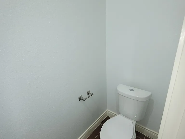 first-floor half bathroom