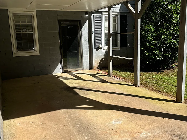 Covered parking