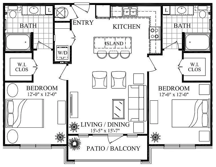 Floor plan D