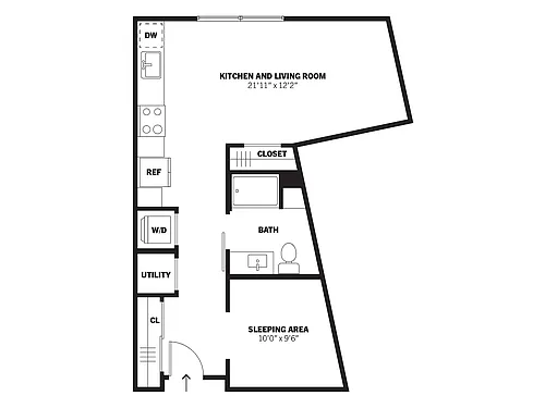 Floor plan Waldeck (a)