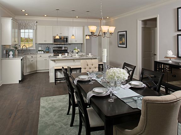 Open floorplan Kitchen Dining