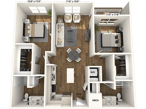 Floor plan 111