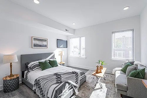 Floor plan Studio - 496 Sqft