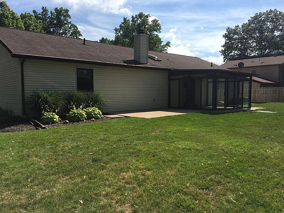 Concrete pad off three seasons room