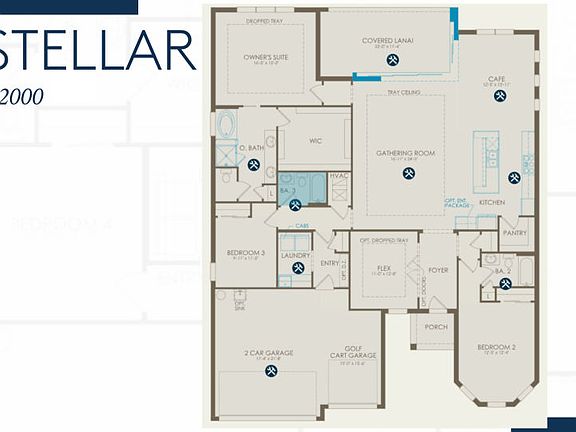 Stellar 12000 Floorplan