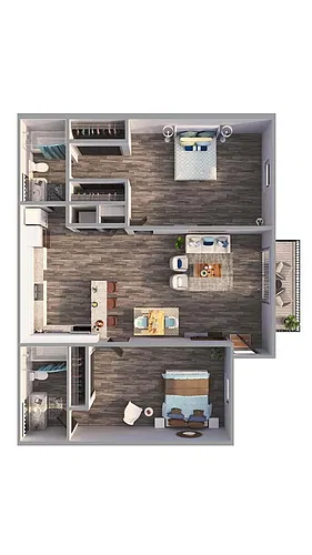 Floor plan Tuscany