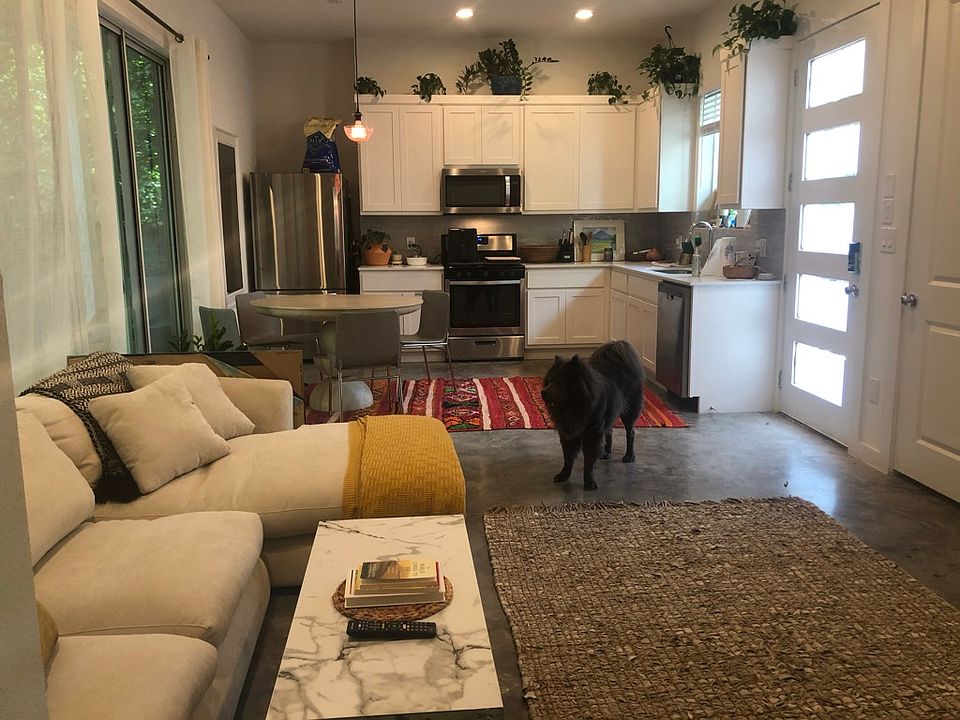 downstairs, current table and chairs
