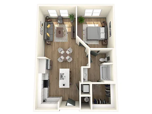 Floor plan Celestial - Alt