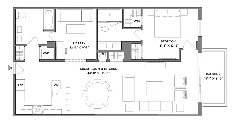 Floor plan A12