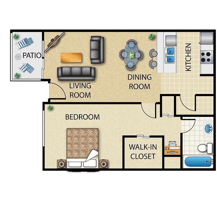 Floor plan The Cote D`Azur