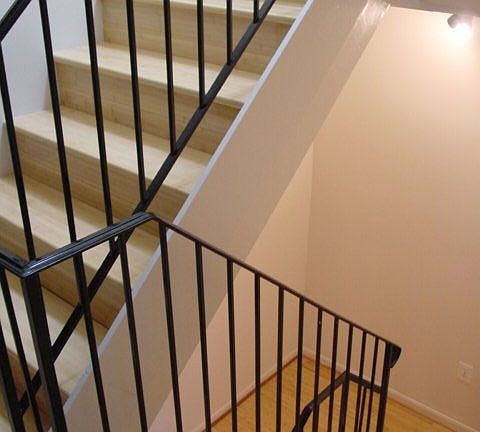 Bamboo floors throughout main floor and stairwell