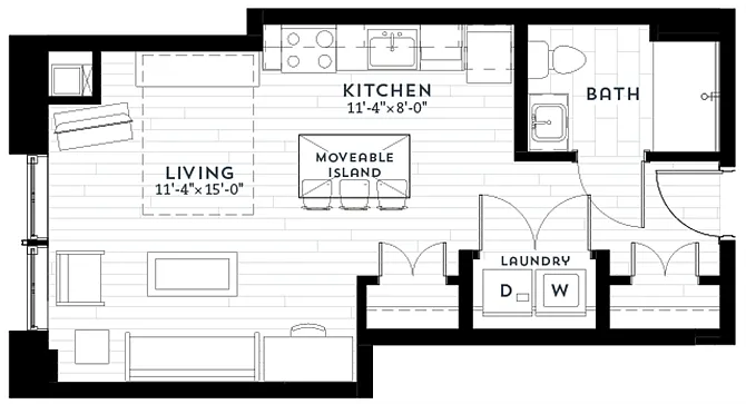 Floor plan S3 - ACC