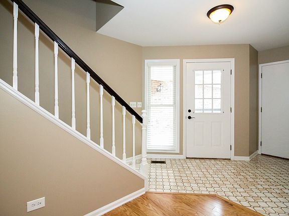 Large foyer welcomes you home.
