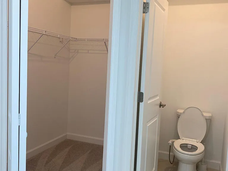 Primary closet and water closet