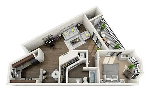 Floor plan Schooner