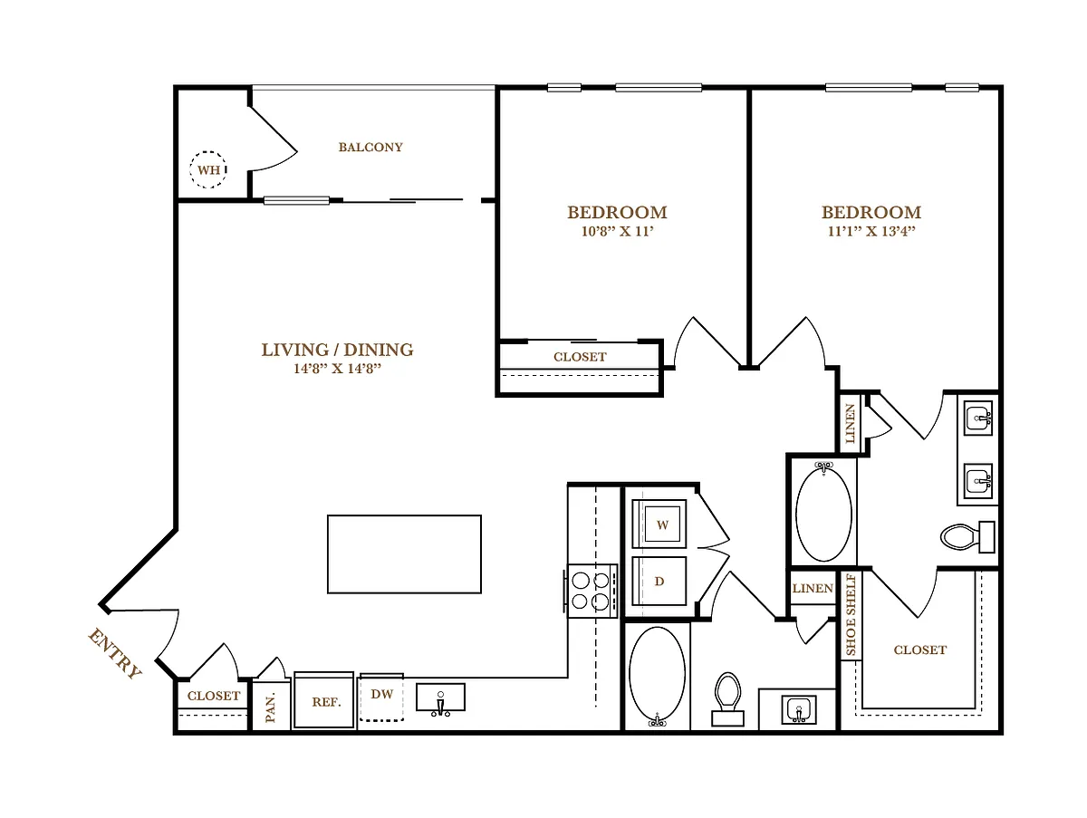 Floor plan B1
