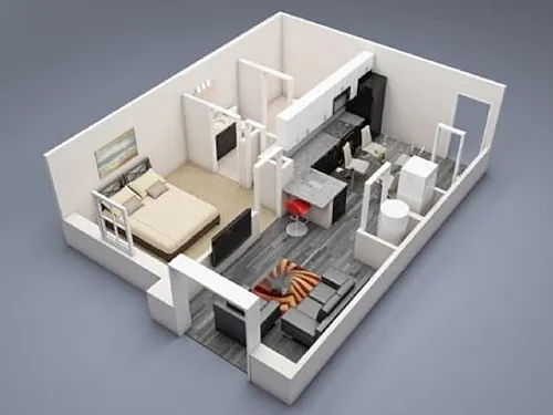 Floor plan Harvard 7