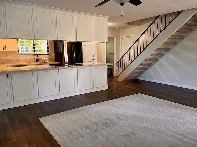 Living looking into kitchen