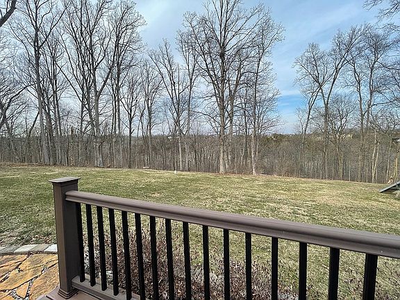 Private backyard