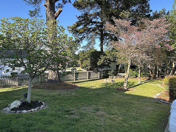 Partial Fenced Yard