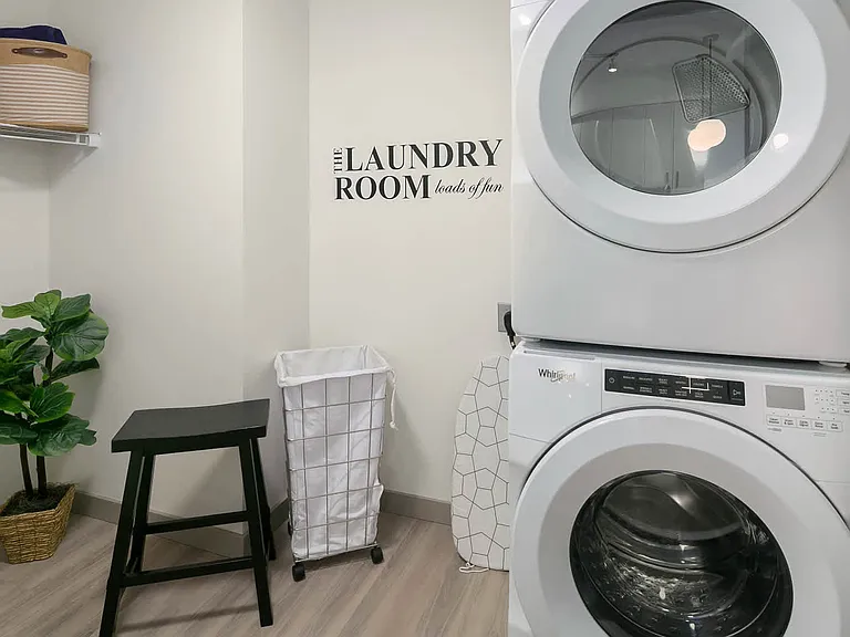 In-home Washer and Dryer