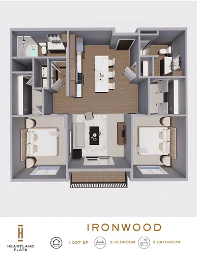 Floor plan Ironwood