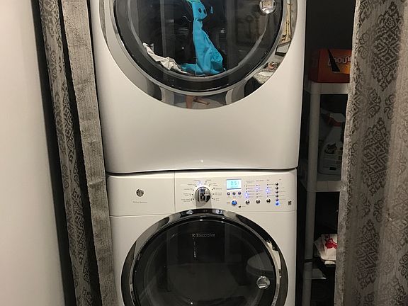 Full size washer and dryer
