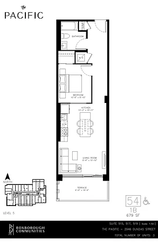 Floor plan 1 bedroom 1 bath 1 Bed 1 Bath 34