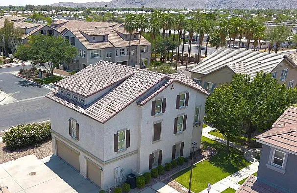 One space in large garage is part of rental. Small garage not included.