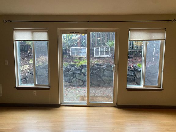 Whole place fills with light with southern facing windows that run the length of the unit.
