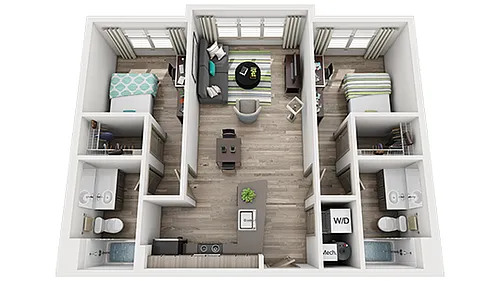 Floor plan B1