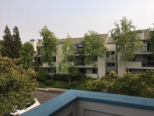 View from side balcony