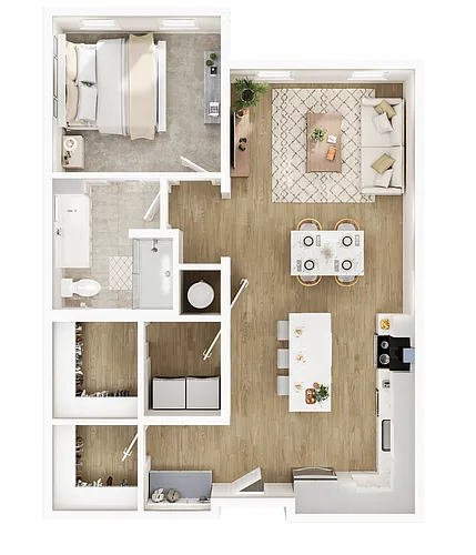 Floor plan Driftwood