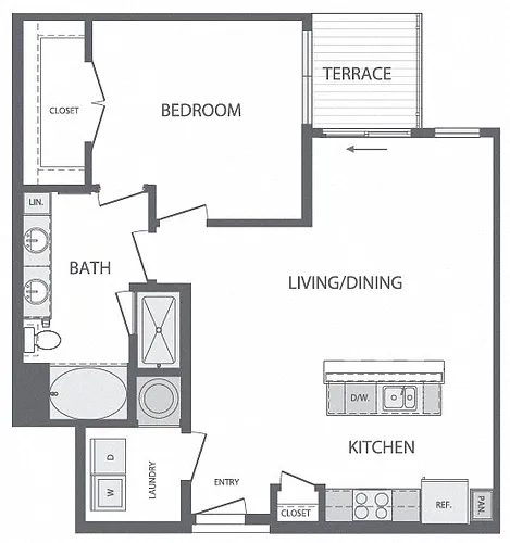 Floor plan E