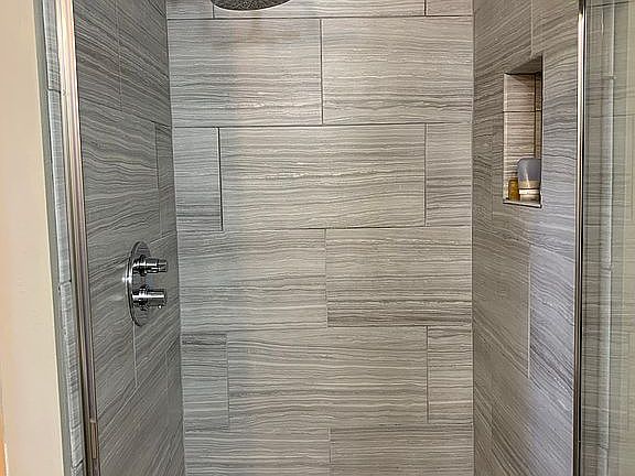 guest bathroom, Italian tile