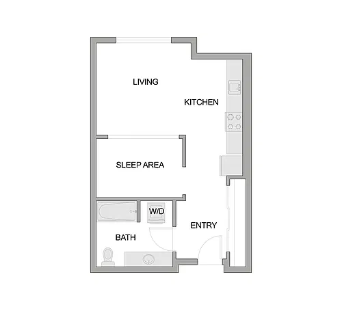 Floor plan The Walker