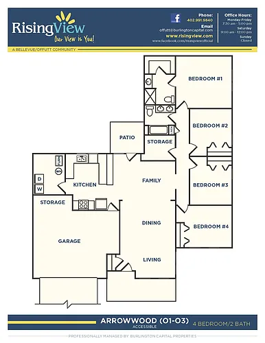 Floor plan Arrowwood
