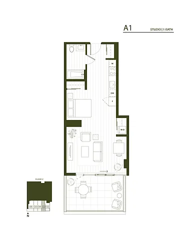 Floor plan W0203