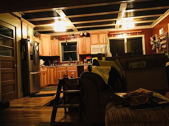 Open concept kitchen to LR