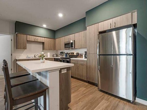 Cook a meal in our fully equipped kitchen. This is a shared space with your roommates.