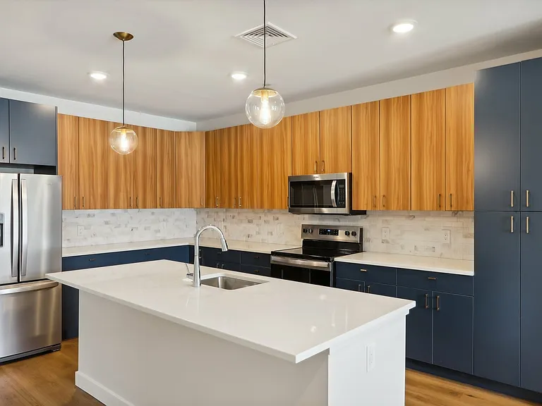 The Juniper Floor Plan Open Concept Kitchen with Breakfast Bar